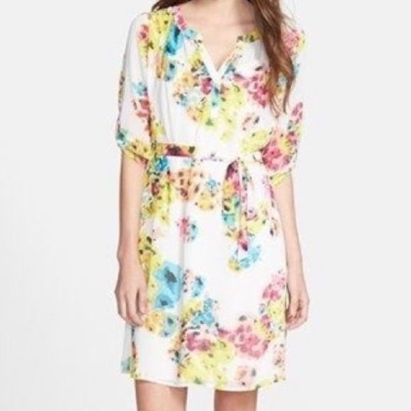 NWT Kut from the Kloth Adali Dress, Size 6, Floral Multi Colored - Picture 1 of 12